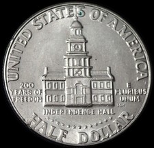 US Kennedy Half Dollar 1976