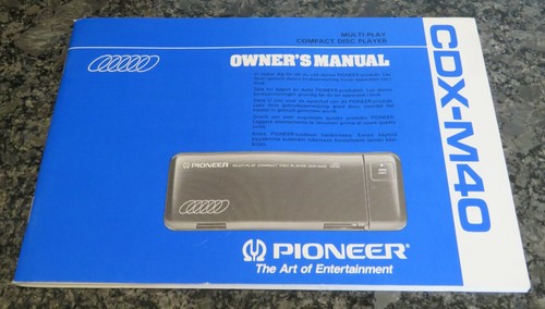 Vintage pioneer cdx - vintage, owners