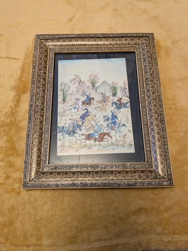 Persian miniature painting - , of