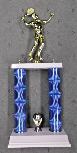 Giant male tennis trophy - tennis,