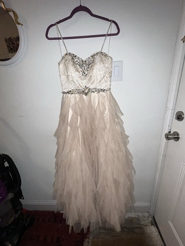 Masquerade champagne strapless - masquerade,
