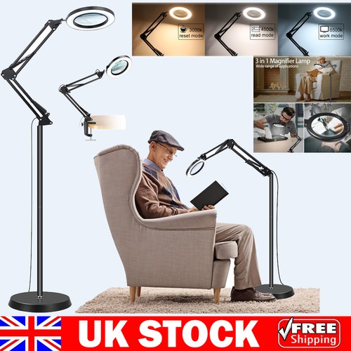 10x magnifying glass - glass, desk