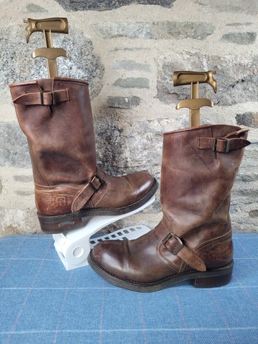 Sendra boots brown leather - boots,