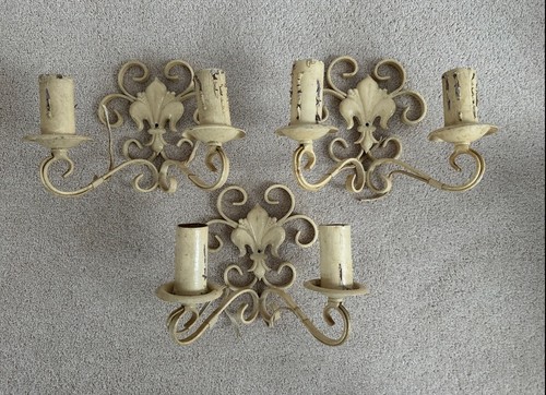 Set vintage toleware - set, of