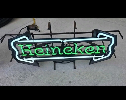 Vintage heineken neon - vintage, beer