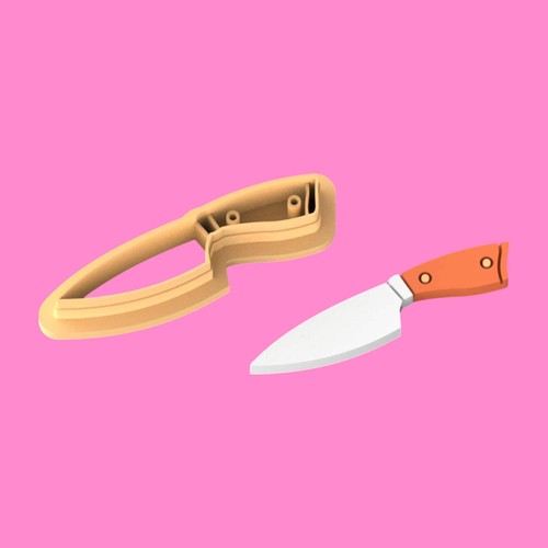 Chef knife clay - chef, –
