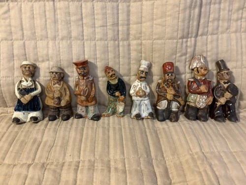 Vintage tremar pottery figures - tremar,