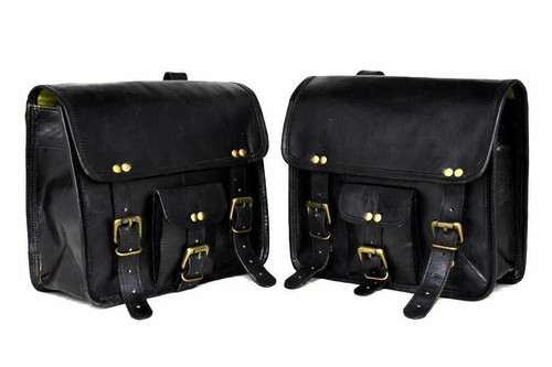 New black vintage - vintage, leather