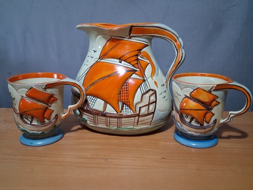 Wadeheath art deco - deco, pottery
