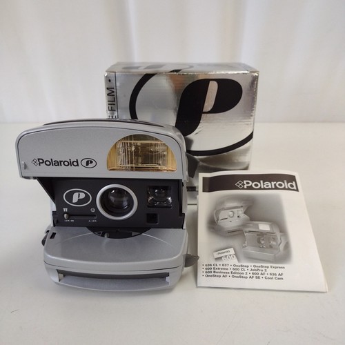 Polaroid p600 silver instant - p600,
