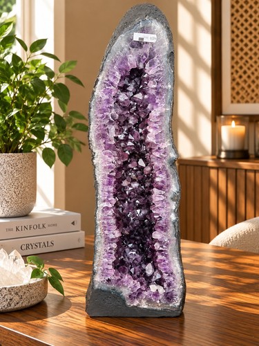 Tall amethyst crystal - tall,