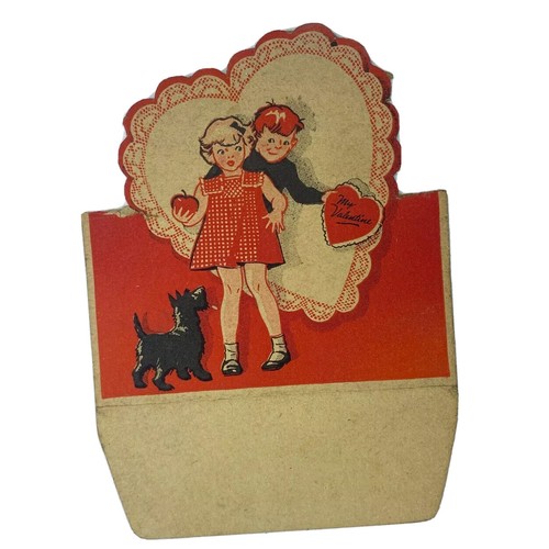 Vintage valentine die cut - vintage,