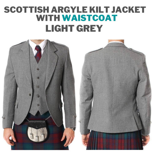Men scottish light grey - men's,