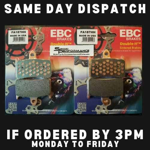 Ebc front brake - front,