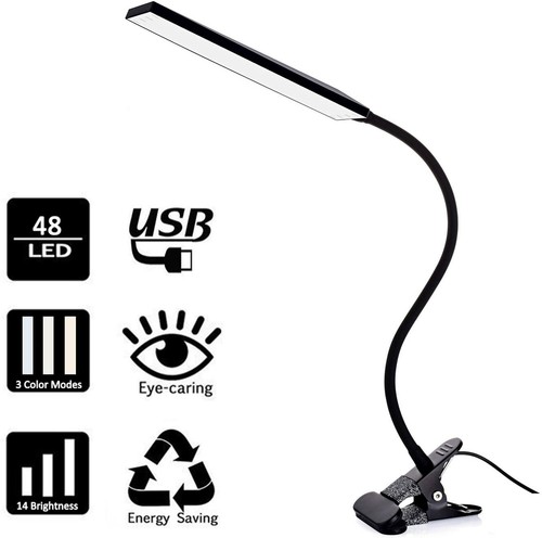 Usb clip flexible desk lamp - clip,