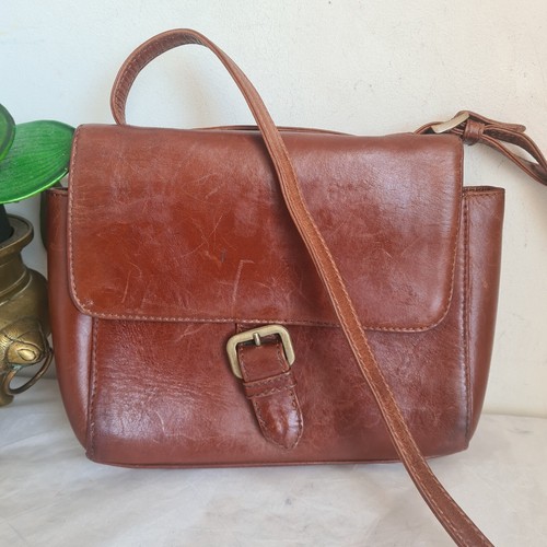 Fat face leather - fat, crossbody