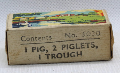 Britains pig piglets trough - piglets, &