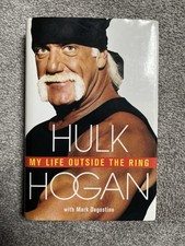 Hulk Hogan My Life Outside The Ring Signed Book Official Product