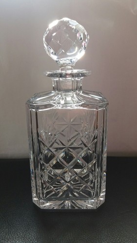 Thomas webb crystal decanter - thomas,