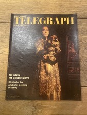 Daily Telegraph magazine July 1975 Christopher Lee Liberty Hammer Horror