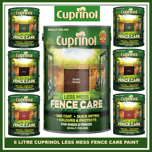 Cuprinol fencecare less mess - fencecare,