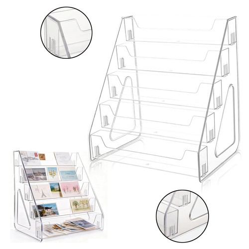 Acrylic greeting card display - greeting,