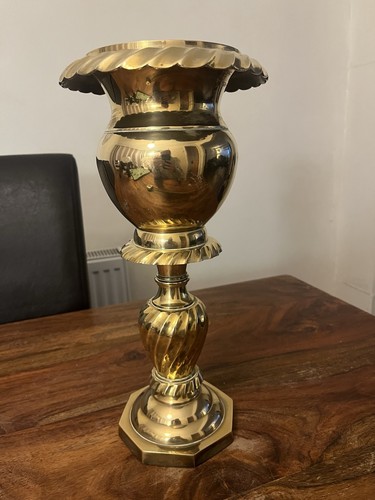 Solid brass jardiniere plant - solid,