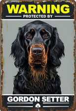 Warning Protected By Gordon