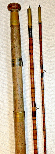 Split cane salmon fly rod - split,