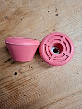 Roller Skates Quad Toe Stops Stoppers Pink Pair (2) Suit Roces Bauers Etc