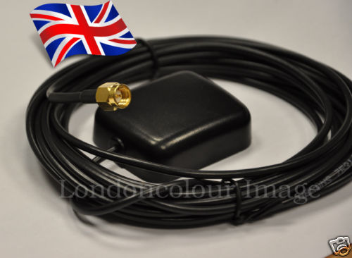 Gps antenna aerial sma - sma, for