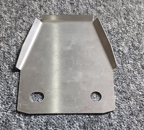 Towbar stainless steel bumper - steel,