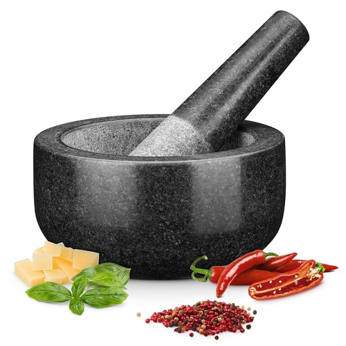 Granite pestle mortar - pestle,