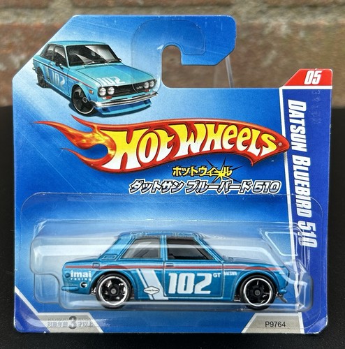 Hot wheels datsun bluebird - hot, 510
