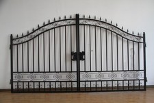 14 Ft Steel Bi Parting Driveway gates Gates
