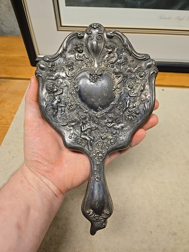 Antique 1900s victorian silver - victorian,