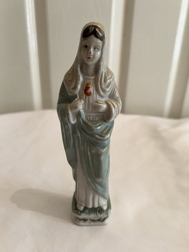 Porcelain sacred heart mother - porcelain,