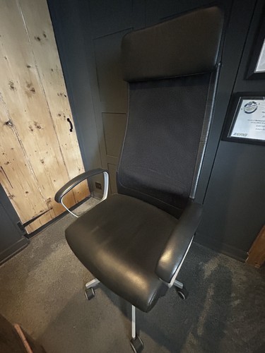 Ikea markus black - faux, leather