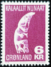 Greenland Stamp - Craft -