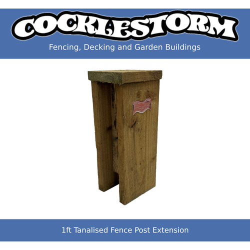 1ft tanalised timber - tanalised, timber/concrete