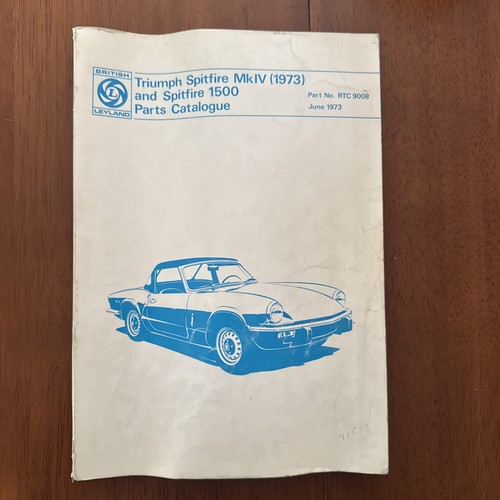 Triumph spitfire mkiv - triumph, 1973