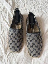 GUCCI DOUBLE G LOGO BEIGE BLUE