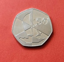 Gibraltar 50p Coin,  2019