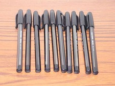 10 x BLACK PaperMate Inkjoy