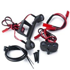 Front + Rear Lights Upgrade LED Light for RC 1/10 Traxxas Rustler 4X4 VXL XL-5