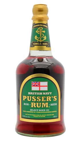 Pusser select aged 151 - pusser's,