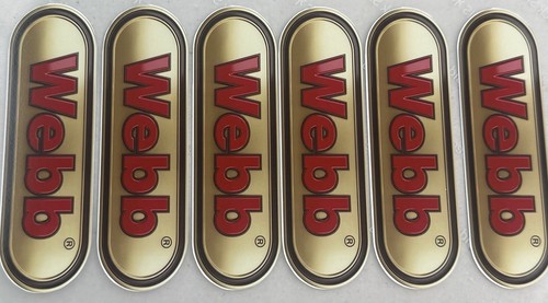 Webb lawnmower stickers uk - lawnmower, x6