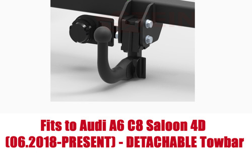Detachable tow bar - bar, a6
