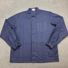 French Jacket Adult Large Blue