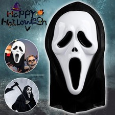 Halloween Mask Screaming Ghost